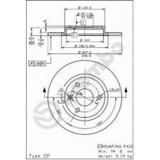 BRECO Δισκόπλακα BS 7436
