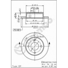 BRECO Δισκόπλακα BS 7437