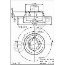 BRECO Δισκόπλακα BS 7460
