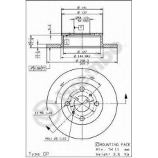 BRECO Δισκόπλακα BS 7489