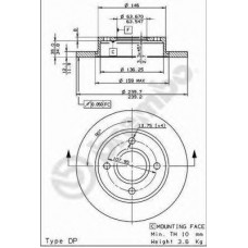BRECO Δισκόπλακα BS 7522