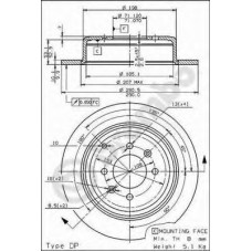 BRECO Δισκόπλακα BS 7537