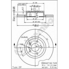 BRECO Δισκόπλακα BS 7569