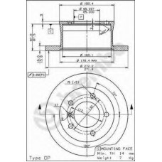 BRECO Δισκόπλακα BS 7576