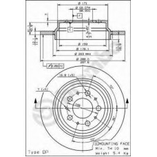 BRECO Δισκόπλακα BS 7584