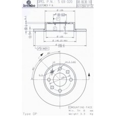 BRECO Δισκόπλακα BS 7602