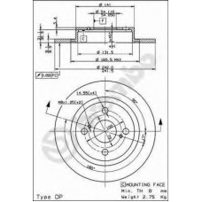 BRECO Δισκόπλακα BS 7613