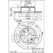 BRECO Δισκόπλακα BS 7619