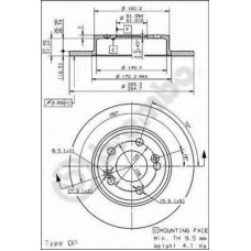 BRECO Δισκόπλακα BS 7621