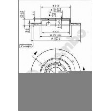 BRECO Δισκόπλακα BS 7632