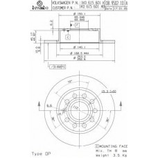 BRECO Δισκόπλακα BS 7660