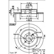 BRECO Δισκόπλακα BS 7661