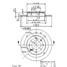 BRECO Δισκόπλακα BS 7663