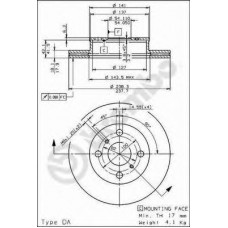 BRECO Δισκόπλακα BS 7951