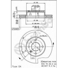 BRECO Δισκόπλακα BS 7963