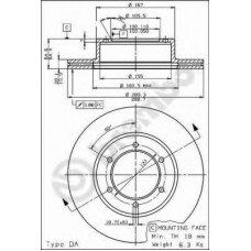 BRECO Δισκόπλακα BS 7969