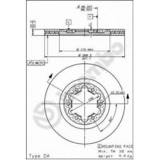 BRECO Δισκόπλακα BS 8071