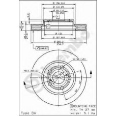 BRECO Δισκόπλακα BS 8189