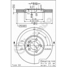 BRECO Δισκόπλακα BS 8200