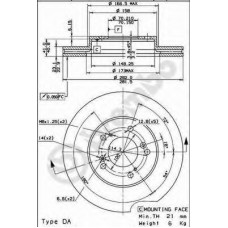 BRECO Δισκόπλακα BS 8238
