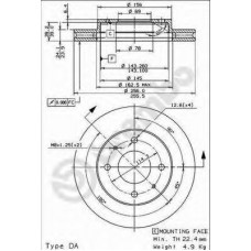 BRECO Δισκόπλακα BS 8275