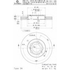 BRECO Δισκόπλακα BS 8279
