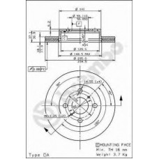 BRECO Δισκόπλακα BS 8356
