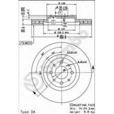BRECO Δισκόπλακα BS 8391