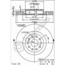 BRECO Δισκόπλακα BS 8420