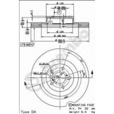 BRECO Δισκόπλακα BS 8444
