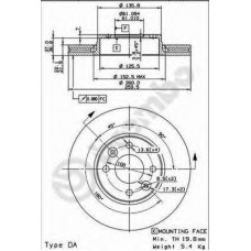 BRECO Δισκόπλακα BS 8450