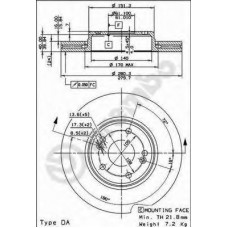 BRECO Δισκόπλακα BS 8451