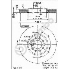 BRECO Δισκόπλακα BS 8471