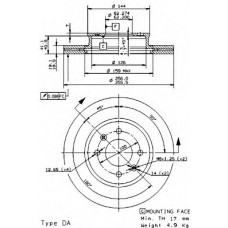 BRECO Δισκόπλακα BS 8516