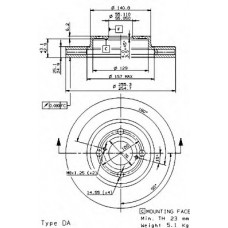 BRECO Δισκόπλακα BS 8560
