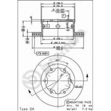 BRECO Δισκόπλακα BS 8601
