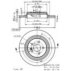 BRECO Δισκόπλακα BV 7583