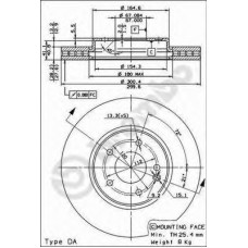BRECO Δισκόπλακα BV 8401