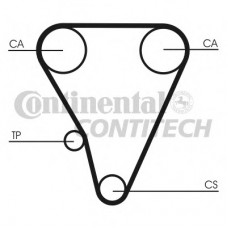 CONTITECH Ιμάντας Χρονισμού CT555