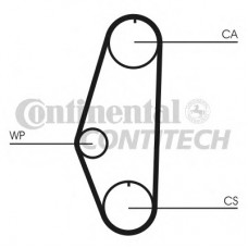 CONTITECH Ιμάντας Χρονισμού CT629