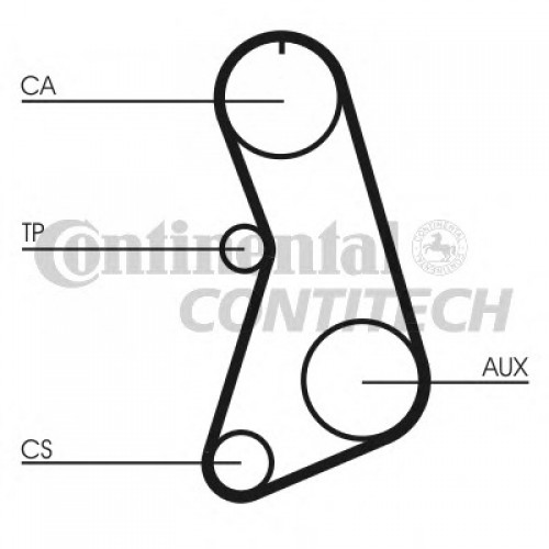 CONTITECH Ιμάντας Χρονισμού CT647