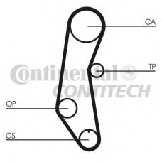CONTITECH Ιμάντας Χρονισμού CT650