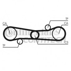 CONTITECH Ιμάντας Χρονισμού CT654