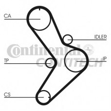 CONTITECH Ιμάντας Χρονισμού CT731