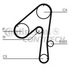 CONTITECH Ιμάντας Χρονισμού CT786