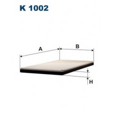 FILTRON Φίλτρο Καμπίνας K1002
