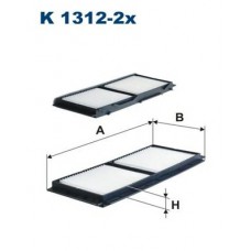 FILTRON Φίλτρο Καμπίνας K1312-2x