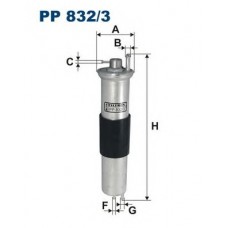 FILTRON Φίλτρο καυσίμου PP832/3