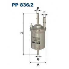 FILTRON Φίλτρο καυσίμου PP836/2
