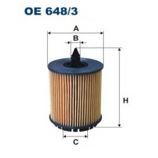 FILTRON Φίλτρο λαδιού OE648/3
